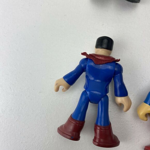 FISHER-PRICE IMAGINEXT LOT - 9 FIGURES+ 3 VEHICLES, BATMAN, SUPERMAN + - Picture 8 of 8